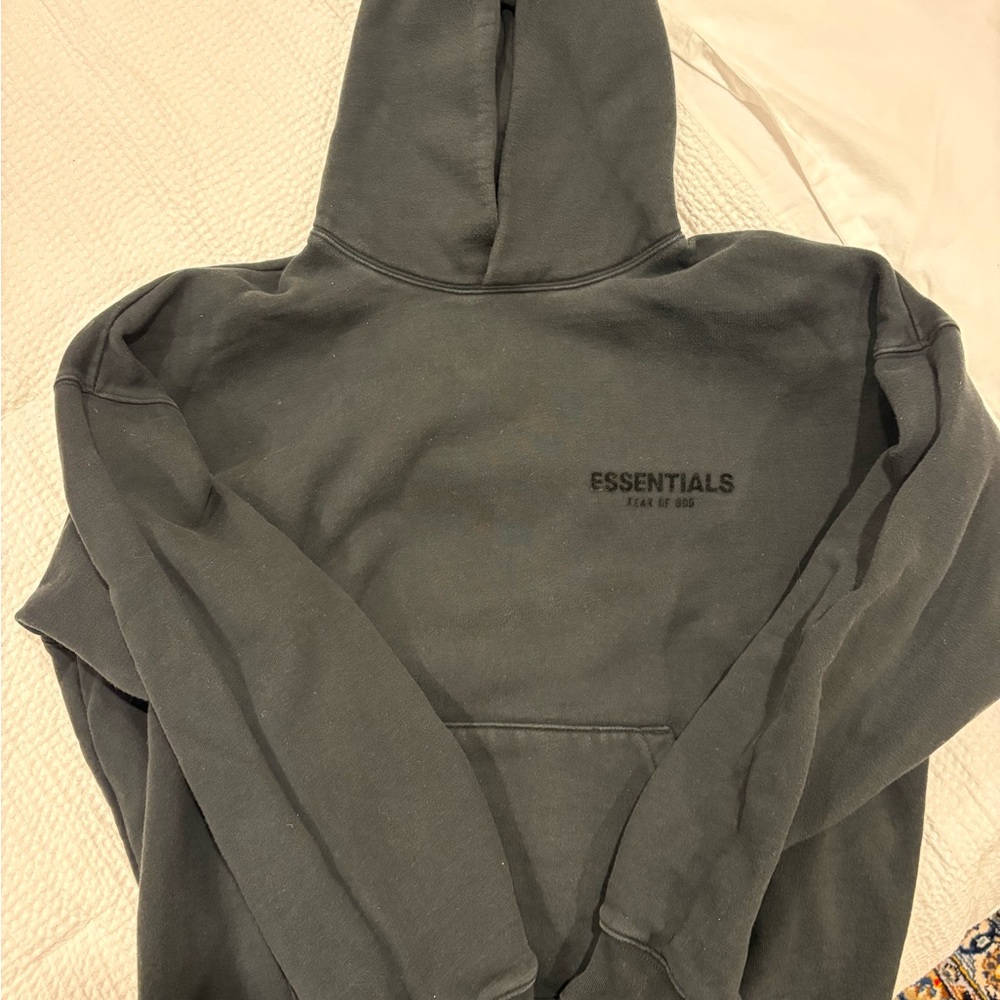 Essentials Black Hoodie